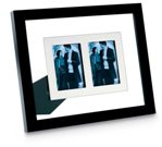Wooden frame for two pictures