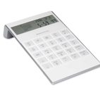Calculator with square keypad