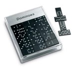 Magnetic domino game