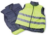 Safety reversible bodywarmer