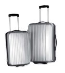 2 pieces trolley set in ABS