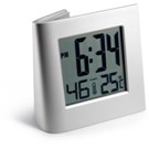 Solar powered desk clock