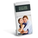 Desk clock picture frame