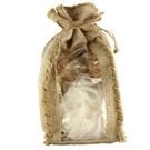 Bath set in jute bag