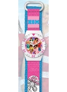 Licenced Kiddies Hsm Metal Group Velcro Strap Wrist Watch