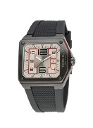 Breil Logo Gents Black Rubber Str Grey D Wrist Watch Breil Logo Gents Black Rubber Str Grey D Wrist Watch