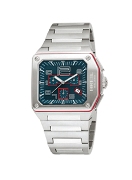 Breil Logo Gents Ss Chronograph With Red Inse Wrist Watch Breil Logo Gents Ss Chronograph With Red Inse Wrist Watch