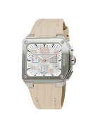 Breil Logo Ladies Chronograph Cream Str Mop Wrist Watch Breil Logo Ladies Chronograph Cream Str Mop Wrist Watch