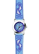 Clever Kids C/Kids Dolphins Blue Strap Wrist Watch