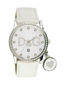 D & G Gloria D&G Ladies White Lth Strap Wrist Watch D & G Gloria D&G Ladies White Lth Strap Wrist Watch