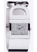 D & G Forever D&G Ladies Ss Bangle Pave Wrist Watch D & G Forever D&G Ladies Ss Bangle Pave Wrist Watch