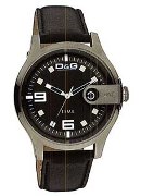 D & G Electricial D&G Gents Rnd Black Dl Wrist Watch D & G Electricial D&G Gents Rnd Black Dl Wrist Watch
