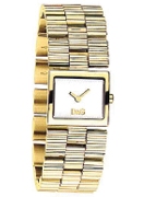 D & G Check D&G Ladies Gp Rec White Dl Wrist Watch D & G Check D&G Ladies Gp Rec White Dl Wrist Watch