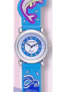 Jacques Farel Jf Boys Ocean Glow In The Dark Wrist Watch