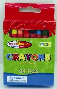 Wax Crayons 24'S Regular - Min Order: 24 units