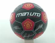 L-Man Utd Signature Ball Black Red S5 - Min Order: 36 units L-Man Utd Signature Ball Black Red S5 - Min Order: 36 units