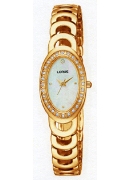 Lorus Ladies Gp Oval White Mop Dl Stone Wrist Watch Lorus Ladies Gp Oval White Mop Dl Stone Wrist Watch