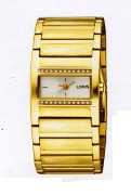 Lorus Ladies G/P Silver/White Dial Wrist Watch Lorus Ladies G/P Silver/White Dial Wrist Watch