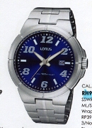 Lorus Gents S/S Blue Dial Wr 100M Wrist Watch Lorus Gents S/S Blue Dial Wr 100M Wrist Watch