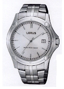 Lorus Gents S/S Silver/White Dial Wrist Watch Lorus Gents S/S Silver/White Dial Wrist Watch