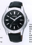 Lorus Gents Black Dl & Strp 50M Date Wrist Watch Lorus Gents Black Dl & Strp 50M Date Wrist Watch