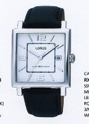Lorus Gents Black Str White Dl Date 50M Wrist Watch Lorus Gents Black Str White Dl Date 50M Wrist Watch