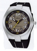 Lorus Gents Anal Black Strap Brn Dial Wrist Watch Lorus Gents Anal Black Strap Brn Dial Wrist Watch
