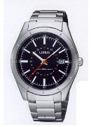 Lorus Gents S/S Black Dial Wr 50M Wrist Watch Lorus Gents S/S Black Dial Wr 50M Wrist Watch