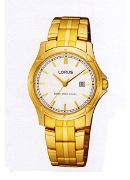 Lorus Ladies G/P Rnd White Dial 50M Wrist Watch Lorus Ladies G/P Rnd White Dial 50M Wrist Watch