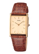 Seiko Ge Leather Gold Plated Analogu Wrist Watch Seiko Ge Leather Gold Plated Analogu Wrist Watch