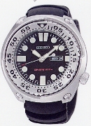 Seiko Gents Black Rubber Strap Black Dial Wrist Watch Seiko Gents Black Rubber Strap Black Dial Wrist Watch