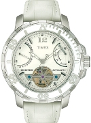 Timex Timex Gents Exp. White Lth Strap Wrist Watch Timex Timex Gents Exp. White Lth Strap Wrist Watch