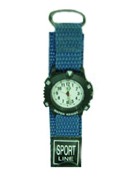 Clever Kids Boys Velcro Blue Wrist Watch