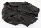 Jekyll & Hide Leather Jacket JH31 - Black with Brown, Deer with Jekyll & Hide Leather Jacket JH31 - Black with Brown, Deer with