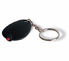 Key ring with flat LED light