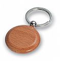 Wooden key ring.