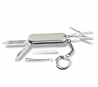 Key-ring with pocketknife