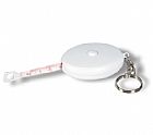 Flexible measuring tape keyring