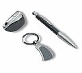 Luxurious gift set with lighter, key ring and ball pen