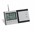 Smart aluminium clock with Weather station and radio