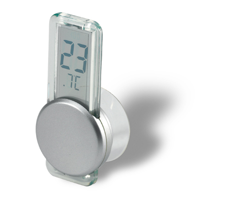 Luxurious LCD thermometer with suction cup