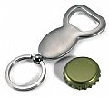 Luxurious metal key ring with bottle-opener