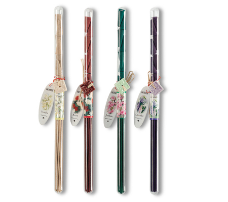 Incense sticks in 4 assorted flavours