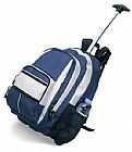 Backpack with trolley handle