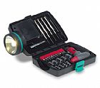 Multifunctional torch with toolkit, 26 pieces
