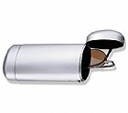 Metal tube case for glasses