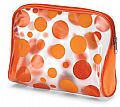 Transparent Cosmetic bag - Lime or Orange