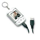 Digital picture frame keyring