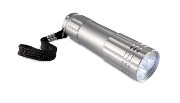 Aluminium 3 LED torch