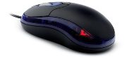 Optical mouse with light